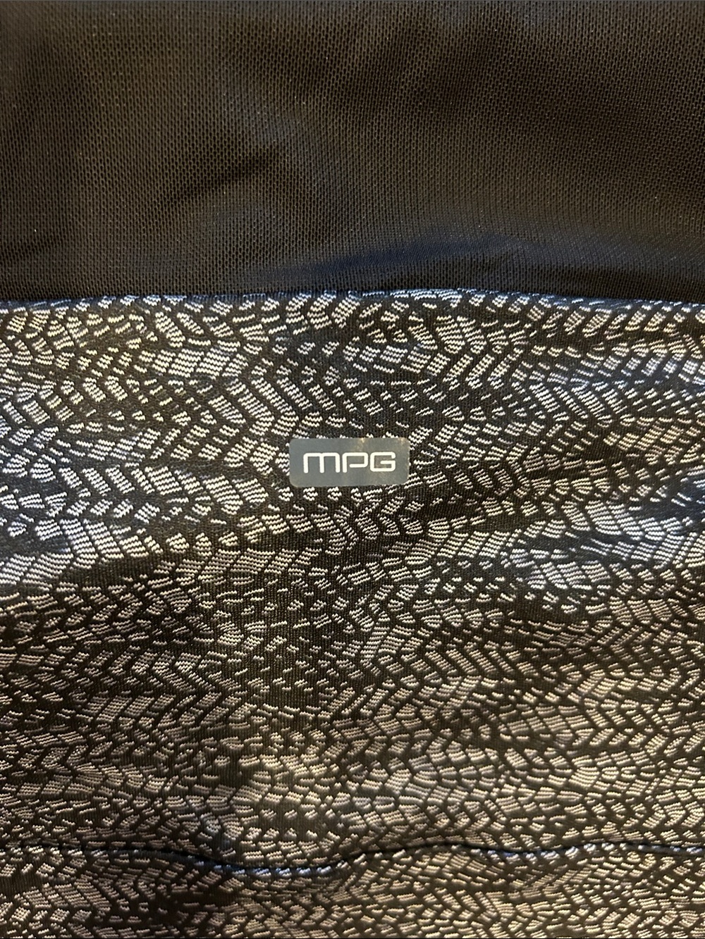 MPG Heathered Black & Gray Racerback Mini Dress - Picture 4 of 5